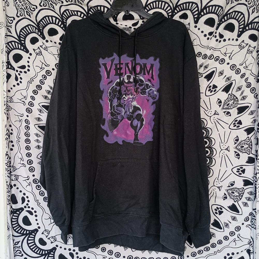 Marvel Black‎ Venom Hoodie